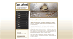 Desktop Screenshot of guntoartswords.com